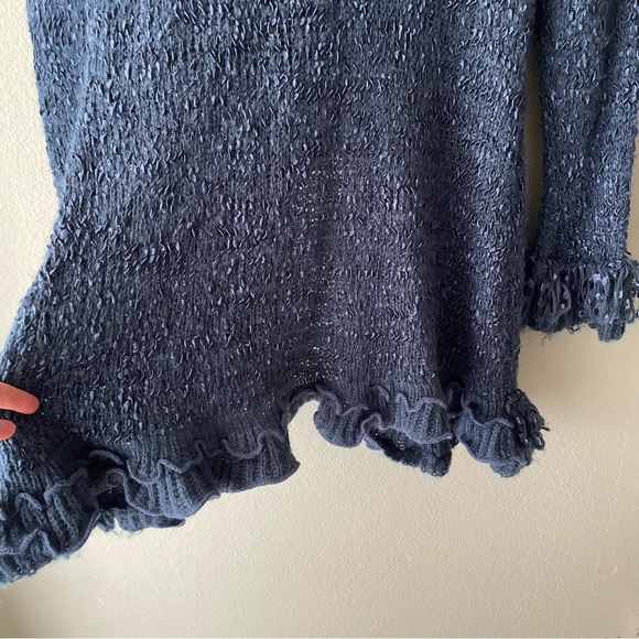 SOLD——Pretty Angel | Y2k Long Knit Cardigan Sweater | Wool, Acrylic, Cashmere - Picture 8 of 10